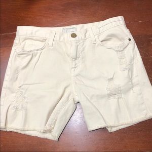 Current Elliot Natural Denim Shorts 26/2